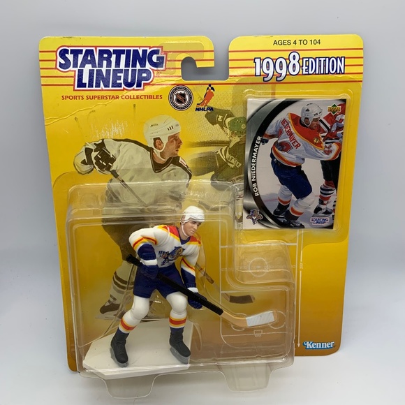 Vintage Starting Lineup 1998 NHL Hockey Florida Panthers Rob Niedermayer - Picture 1 of 8